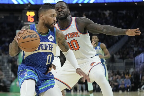 Damian lillard knicks discount